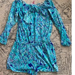 Euc lilly pulitzer Lana romper medium